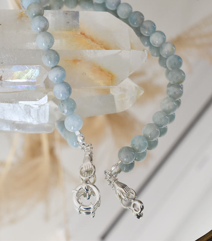 Collar Hecate Aguamarina