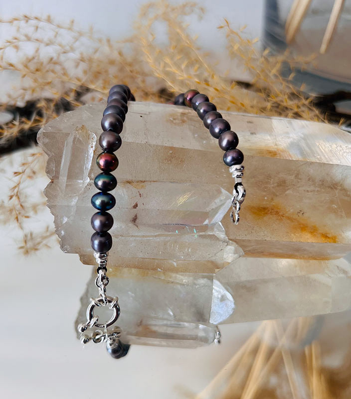 Chocker Perlas negras