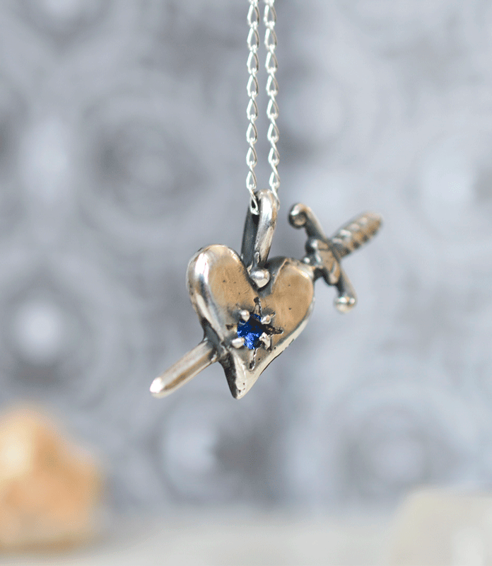 Ace of Hearts Necklace