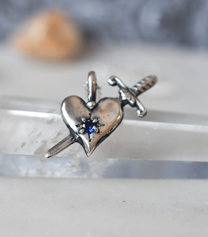 Ace of Hearts Necklace