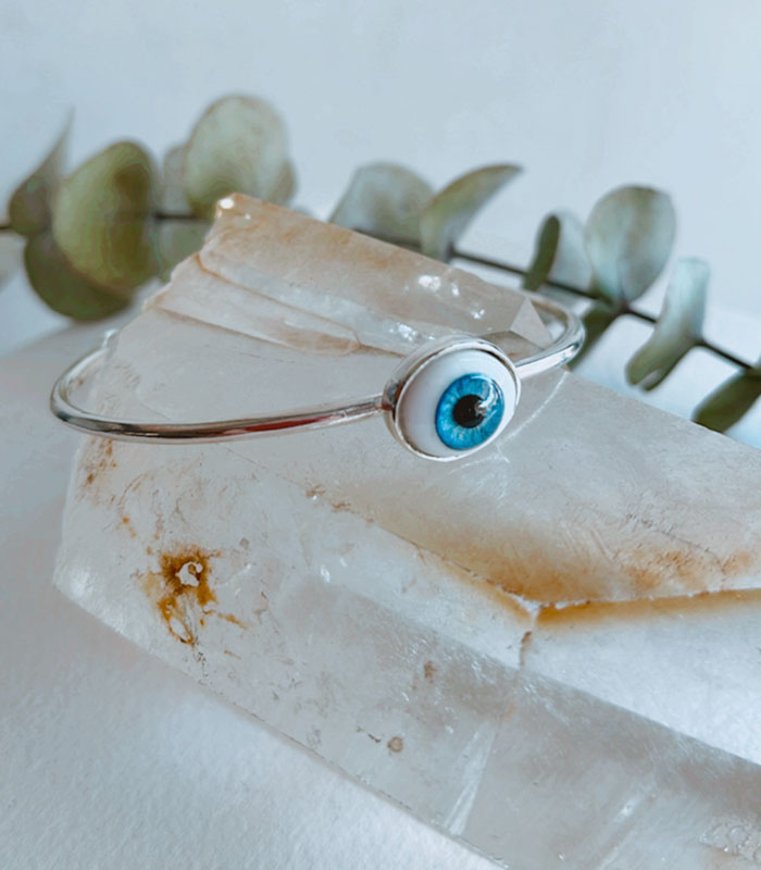 Pulsera Tercer Ojo Azul