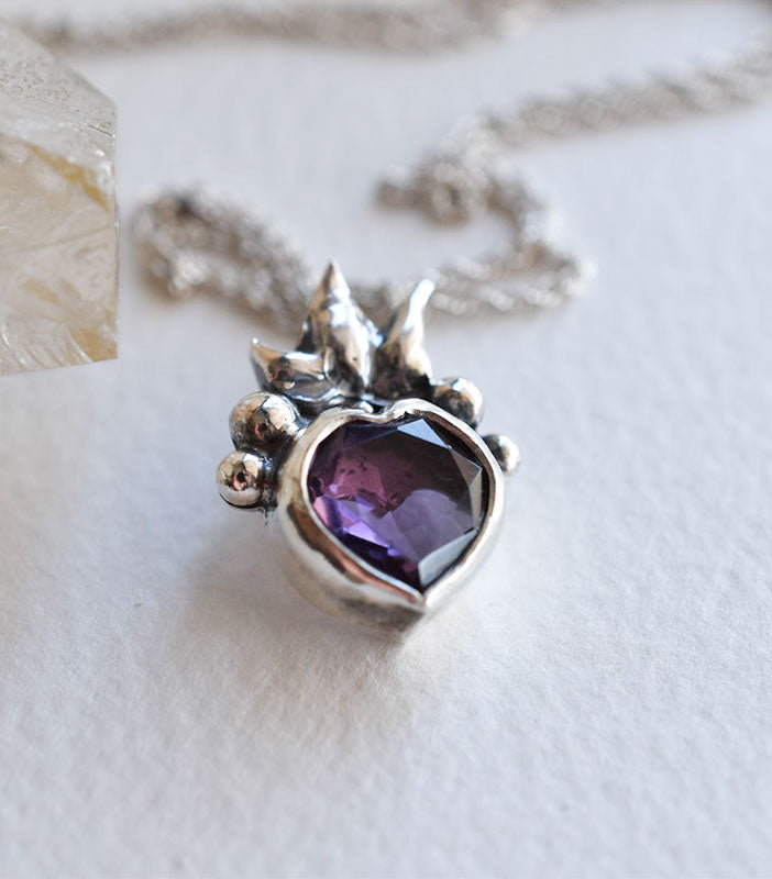 Collar Corazón Flamma