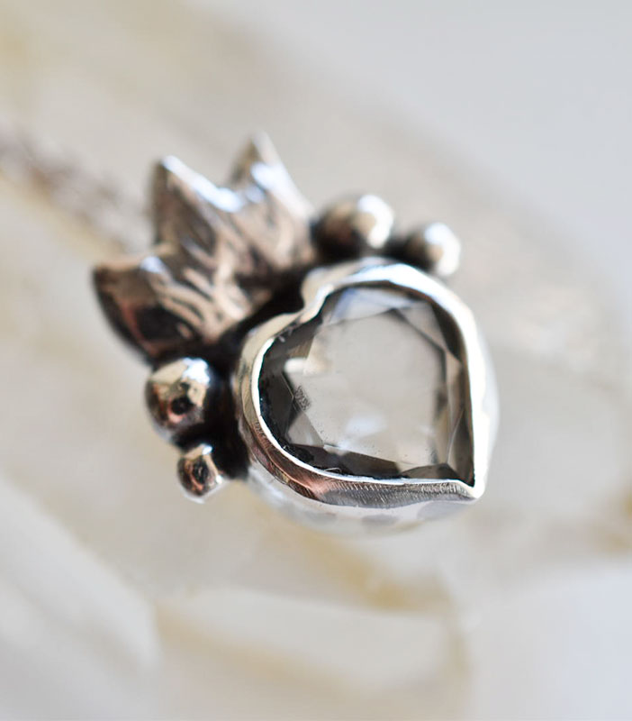 Collar Corazón Flamma