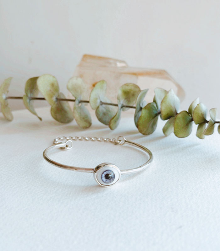 Pulsera Tercer Ojo Lila