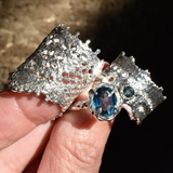 Anillo Lace con Topacio