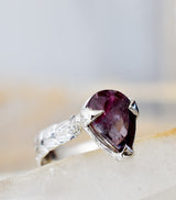 Anillo Laurel Turmalina Talla 13