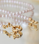 Chocker Perlas Rosa