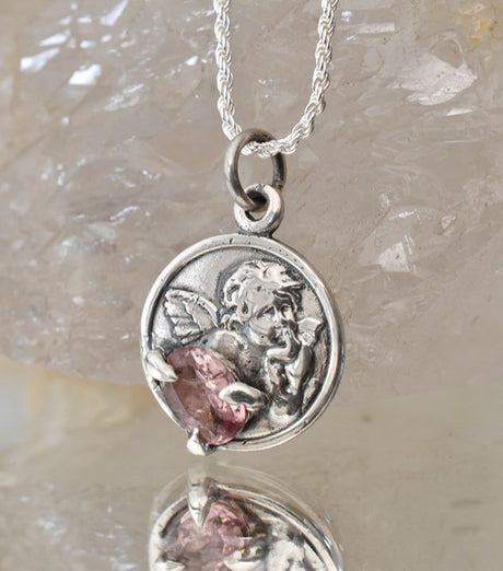 Collar Angel de la Guarda Turmalina