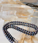 Chocker Perlas negras
