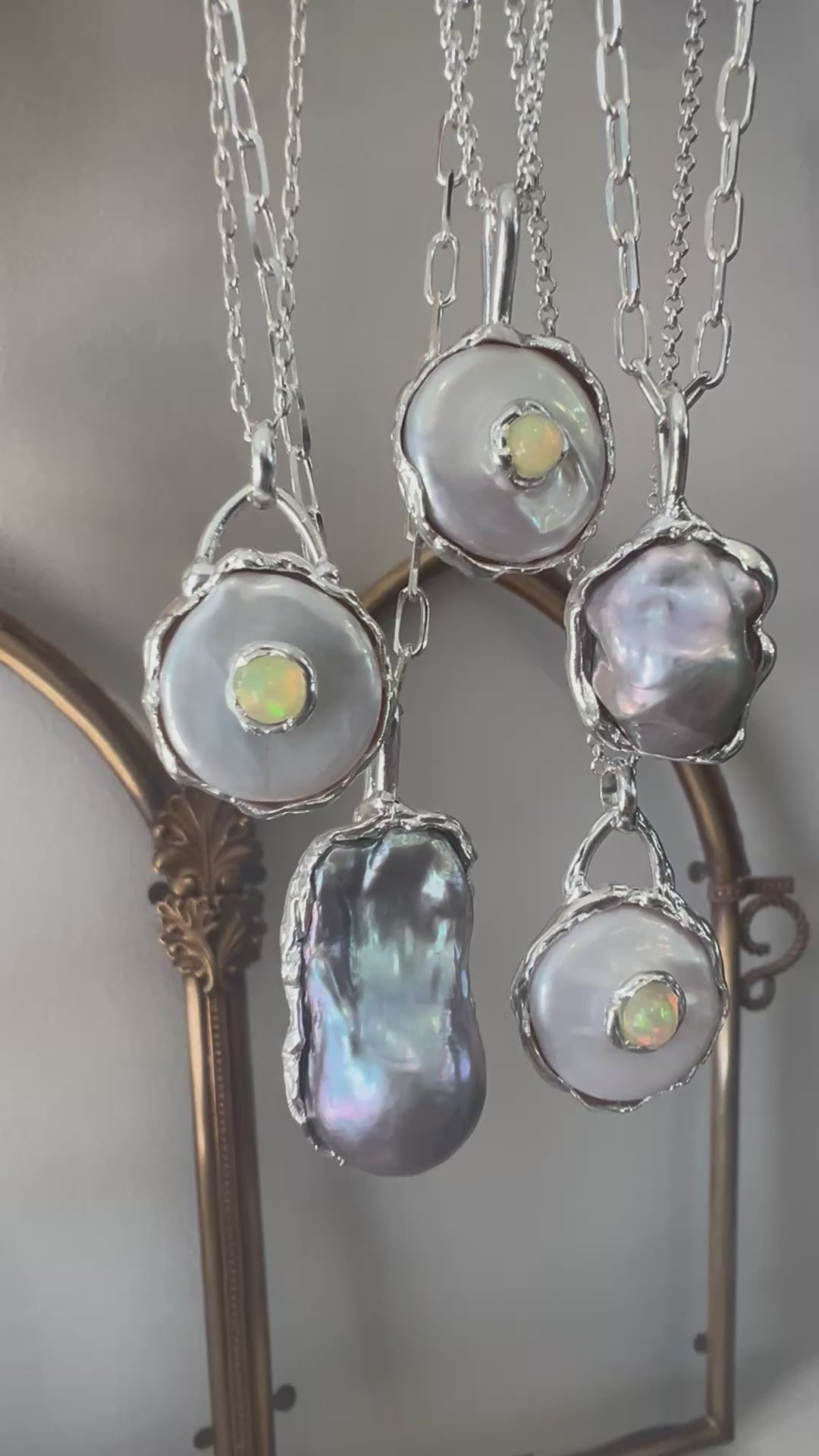 Collar perla Baroque