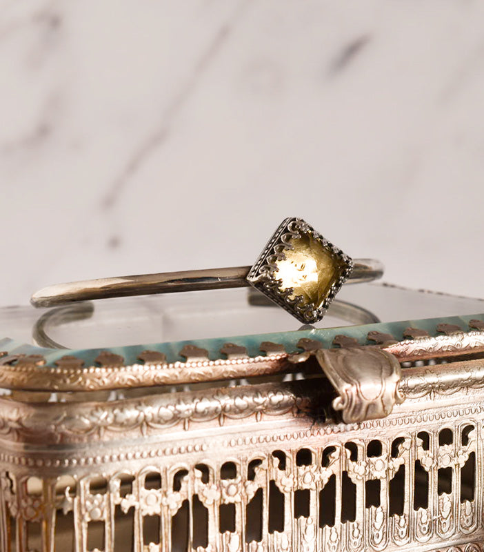 Pulsera Decadent en Cuarzo Lemon