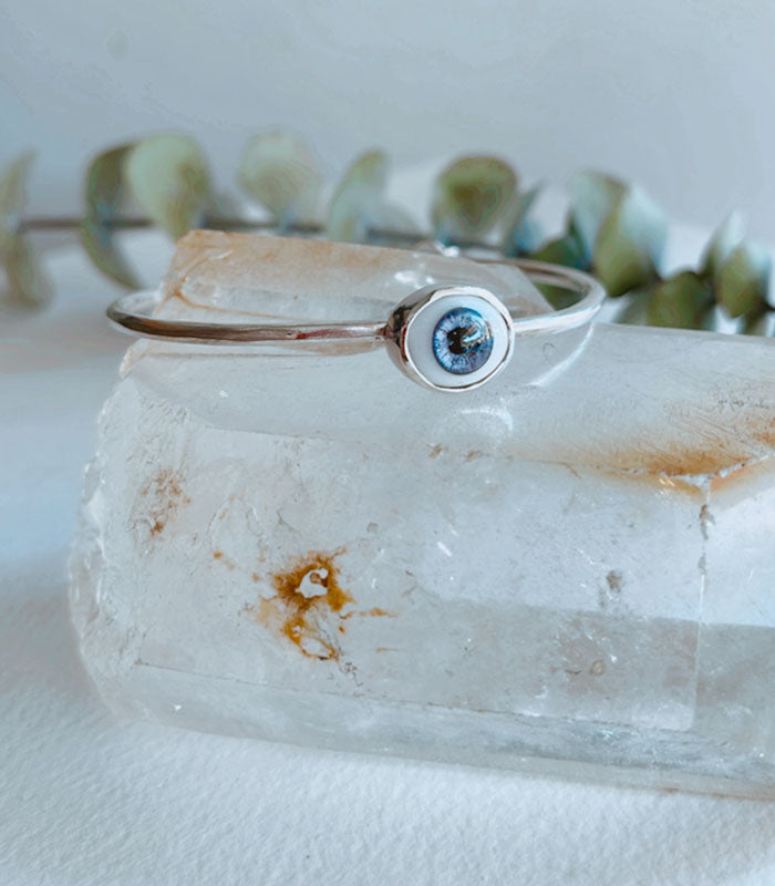 Pulsera Tercer Ojo Lila
