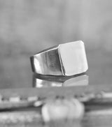 X Signet Ring