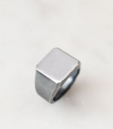 X Signet Ring