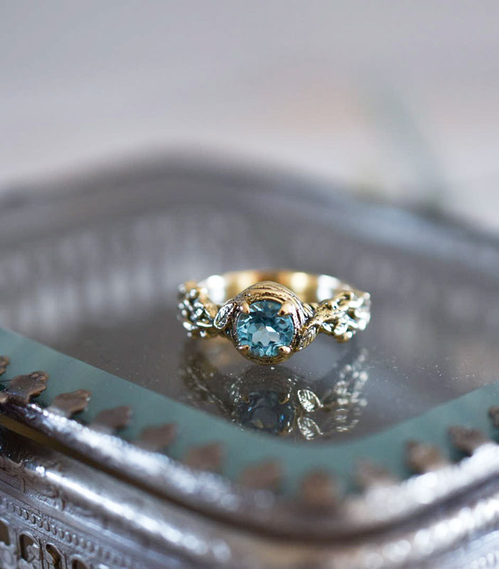 Anillo Autumn Oro de 18 kt.
