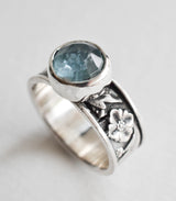 Anillo Iris Aguamarina