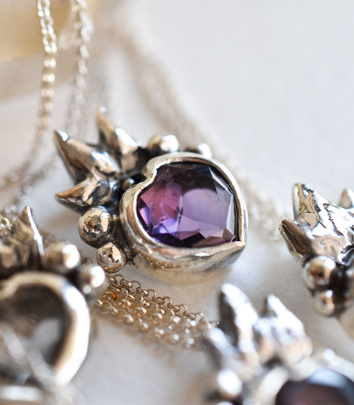 Collar Corazón Flamma