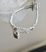 Pulsera Plata y Perlas