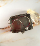 Garnet Medusa Gem Necklace